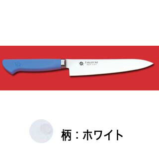 イノックス抗菌プラスチックカラー柄仕様ペテナイフ （ホワイト） 120mm【ペティナイフ サビにくい鋼、..