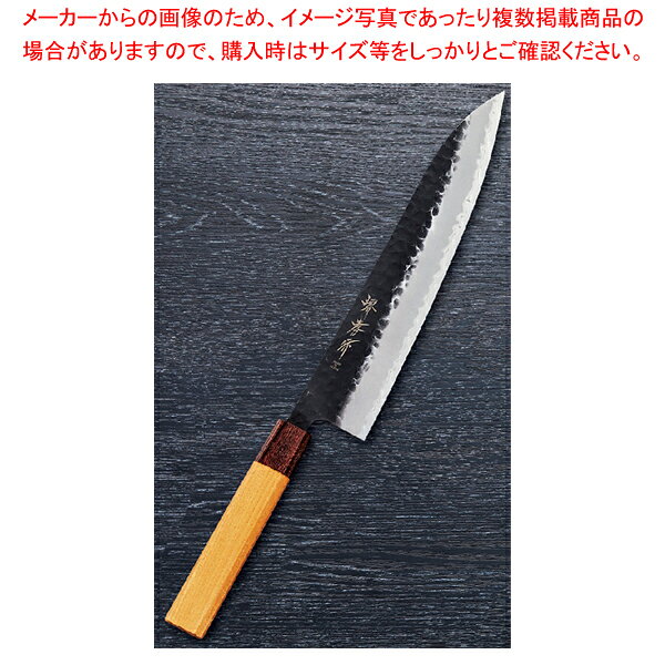 商品の仕様●日立安来鋼の最高峰である青紙スーパーをステンレスに割り込んだすばらしい切れ味のシリーズです。●材質:青紙スーパーサビます●柄:ケヤキ 口輪マホガニ※商品画像はイメージです。複数掲載写真も、商品は単品販売です。予めご了承下さい。※商品の外観写真は、製造時期により、実物とは細部が異なる場合がございます。予めご了承下さい。※色違い、寸法違いなども商品画像には含まれている事がございますが、全て別売です。ご購入の際は、必ず商品名及び商品の仕様内容をご確認下さい。※原則弊社では、お客様都合（※色違い、寸法違い、イメージ違い等）での返品交換はお断りしております。ご注文の際は、予めご了承下さい。【古より伝わる堺の名刀 堺孝行刃物】 古来から権威の象徴とされてきた日本刀。厳選された鋼を幾重にも折り重ね鍛え上げた刃心は最高の切れ味と輝きを放ち魂が宿ると伝えられています。日本の和包丁とはまさに日本刀の流れを引き継いだ世界に誇れる芸術品でもあります。細部に渡る仕上げのクオリティーは上質な包Tを作り出す職人のプライドでもあり先代より脈々と受け継がれてきた伝承の技でもあります。世界に類をみない独自の形状を持つ和包丁は魚や野菜など異なった食材を切る為に生み出された刃物であり繊細な日本料理には欠かす事の出来ない包丁です。600年の歴史を持つ堺刃物の伝統を守り続ける堺孝行ブランドをぜひ一度お手にとり世界に誇れる匠の技に触れて頂く事をスタッフー同願っております。Japanese swords have been a status symbol from ancient times. The core blade is forged by folding selected steel many times and features supreme sharpness and brilliance; it is has been said that the human soul dwells in the sword.Japanese knives are actually works of art descended from Japanese swords, and we proudly present them to the world. The quality of meticulous workmanship represents the pride of masters who create quality knives, and the quality is ensured by traditional skills that have been continuously inherited from their predecessors. Japanese knives have their own unprecedented shapes and are without parallel in the world as knives created for cutting different foods, including fishes and vegetables, and are vital for delicate apanese dishes. All of our staff members wish that you would pick up the Sakai Takayuki brand products which maintain the traditional skills of Sakai's Japanese knives and demonstrate the skills of world class masters.