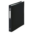 リヒトラブ noie-style クリヤーブック交換式 N-7683-24 ブラック 1冊