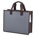 【まとめ買い10個セット品】サクラクレパス ノータム オフィス・トートバッグJ UNT-A4J#144 ダークグレー 1個【厨房館】