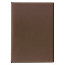 【まとめ買い10個セット品】オープン メニューファイル MN-153-BR 茶 1冊【厨房館】