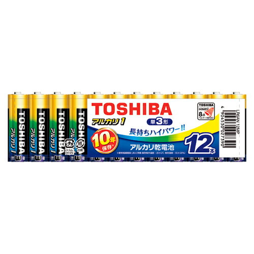 東芝 アルカリ乾電池アルカリ1 LR6AN 12MP 12本【厨房館】 東芝 アルカリ乾電池アルカリ1 LR6AN 12MP 12本【厨房館】