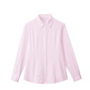 【まとめ買い10個セット品】カンセン 長袖ブラウス FB75577-3 11 ピンク 1枚【厨房館】(3)