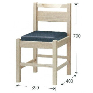 イス B-1 390×400×700【メーカー直送/後払い決済不可】【厨房館】 [2]