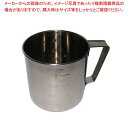 クローバー 18-8 口無 計量水マス 1L【厨房館】