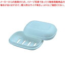 【まとめ買い10個セット品】 ホーム&ホーム 石けん箱(ブルー)【厨房館】(3)