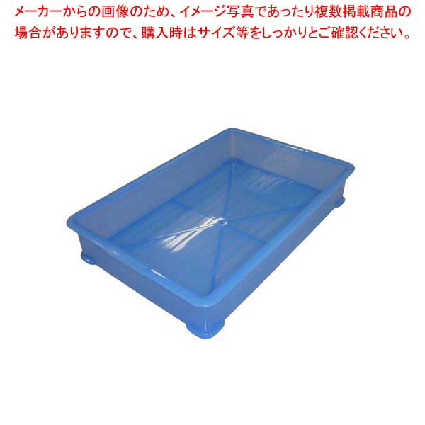 商品の仕様●外寸(mm)：574×388×H105 ●内寸(mm)：534×348×H90 ●重量:1.4kg●容量:16.6L●材質：ポリプロピレン ●耐熱・耐冷温度：120℃■● 食の安心・安全のために！● 今も昔も食の世界では安心・安全がキーワードとなっています。クロスコンタミを防ぐための色分けも一般的になってきています。このカラー番重では、食材ごとの使い分け、セクションごとの使い分けが可能になりました。● 色分けに加え半透明なので「見える化」を実現しました。食材が見えた方が良いという方におすすめです。※商品画像はイメージです。複数掲載写真も、商品は単品販売です。予めご了承下さい。※商品の外観写真は、製造時期により、実物とは細部が異なる場合がございます。予めご了承下さい。※色違い、寸法違いなども商品画像には含まれている事がございますが、全て別売です。ご購入の際は、必ず商品名及び商品の仕様内容をご確認下さい。※原則弊社では、お客様都合（※色違い、寸法違い、イメージ違い等）での返品交換はお断りしております。ご注文の際は、予めご了承下さい。江部松商事 / EBM PP半透明カラー番重 A型 小 ブルー(サンコー製)【 運搬・ケータリング 】【厨房館】