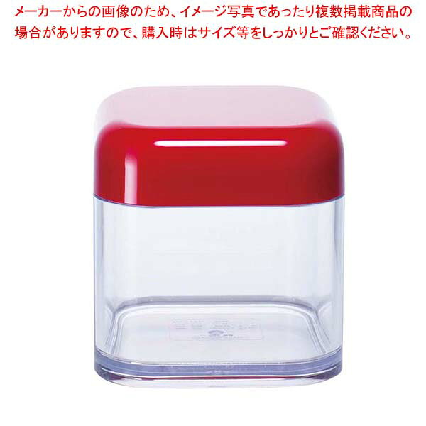 商品の仕様●外寸(mm)：105×105×H105 ●重量:270g●容量:565ml●材質：本体：AS樹脂 蓋：ABS樹脂 パッキン：シリコンゴム ●耐熱・耐冷温度：本体・蓋：?20度から80度・シリコンゴム：?20度から140度■● 食品用乾燥保存容器● 乾燥・消臭シートは取り外し可能で、電子レンジで加熱すると吸湿機能は戻ります。● 蓋部分と底部分の形状はスタッキング可能。● 乾燥消臭シート1枚付● 本体・蓋耐熱温度：?20度から80度● シリコンゴム耐熱温度：?20度から140度※商品画像はイメージです。複数掲載写真も、商品は単品販売です。予めご了承下さい。※商品の外観写真は、製造時期により、実物とは細部が異なる場合がございます。予めご了承下さい。※色違い、寸法違いなども商品画像には含まれている事がございますが、全て別売です。ご購入の際は、必ず商品名及び商品の仕様内容をご確認下さい。※原則弊社では、お客様都合（※色違い、寸法違い、イメージ違い等）での返品交換はお断りしております。ご注文の際は、予めご了承下さい。ドライボックス S(R)DB-101R【 ストックポット・保存容器 】 【厨房館】