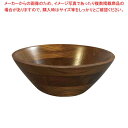 【まとめ買い10個セット品】 けやき サラダボール 縁角タイプ(オイルカラー)130020 φ300【厨房館】