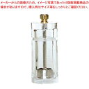 【まとめ買い10個セット品】 IKEDA アクリル ペパーミル(円筒型)APM-100【厨房館】