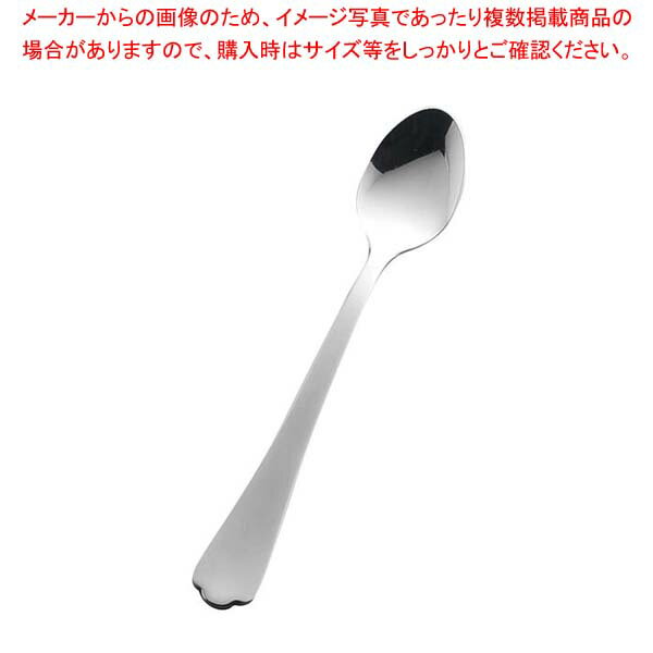 【まとめ買い10個セット品】 18-0 ミール スプーンM(ハンドル艶消し)【厨房館】