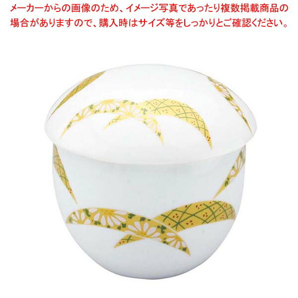 【まとめ買い10個セット品】 アルセラム強化食器 金彩扇むし碗 EC4-77【厨房館】