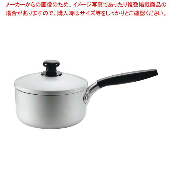 【まとめ買い10個セット品】 ロイヤル アルマイト 片手鍋 14cm【厨房館】