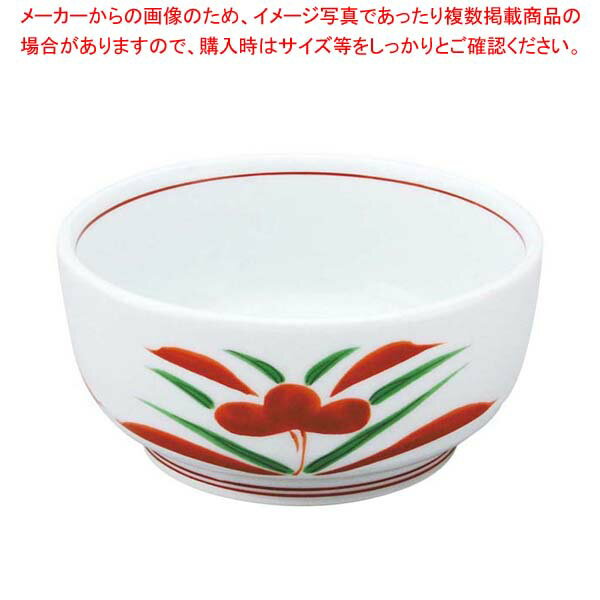 【まとめ買い10個セット品】 アルセラム強化食器 赤絵中鉢 EC5-38【厨房館】