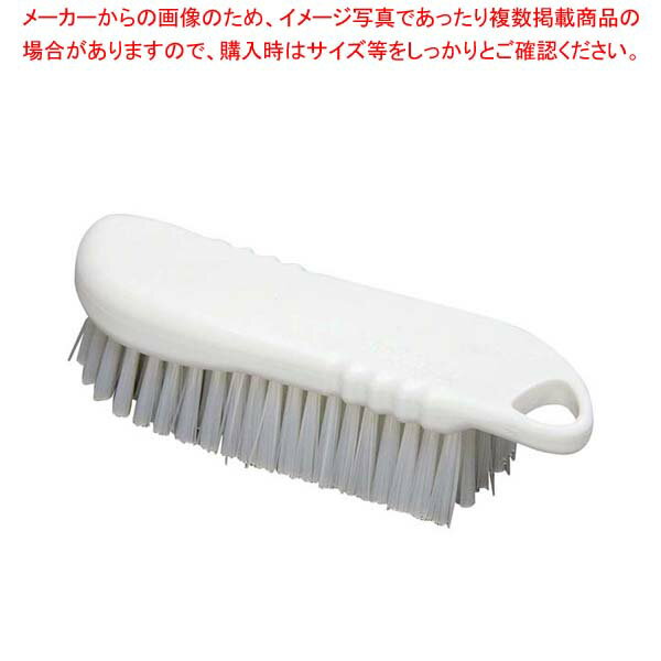 【まとめ買い10個セット品】 HPハンドブラシ L(ハード)ホワイト 55095【厨房館】