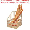 【まとめ買い10個セット品】 籐製 フランスパンスタンド OR-81 300×350×H380【厨房館】