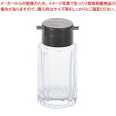 十角 木目豆正油入れ ガラス製 MO-11【厨房館】