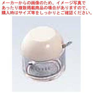 【まとめ買い10個セット品】 キノコ からし入れ(からしスプーン付)K-5105 黒【厨房館】