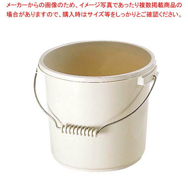【まとめ買い10個セット品】 PPバケツ 10L PO-22A 本体 グレー【厨房館】