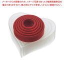 【まとめ買い10個セット品】 クイジプロ クッキーカッター ハート型【厨房館】