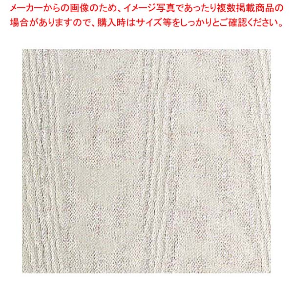 【まとめ買い10個セット品】 テーブルクロス モアレ(柄番15)1000×1000 オフホワイト【厨房館】