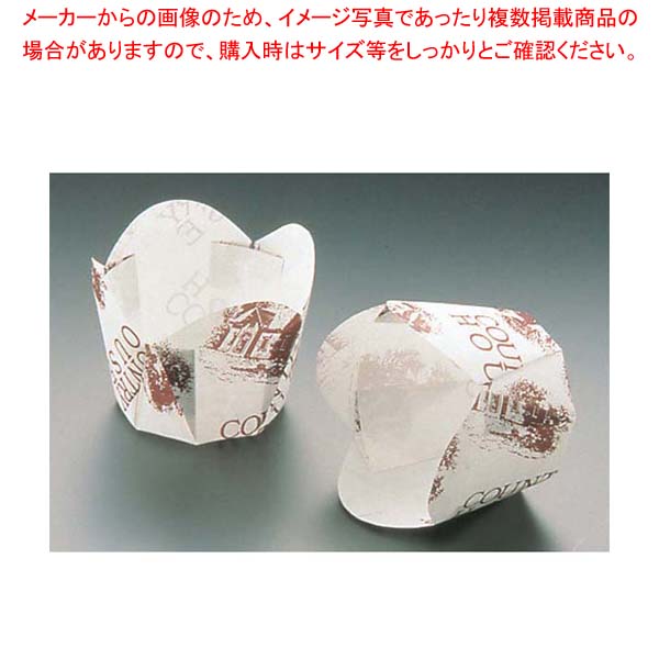 【まとめ買い10個セット品】 チューリップカップ(100枚入)白 M-303 φ45【厨房館】