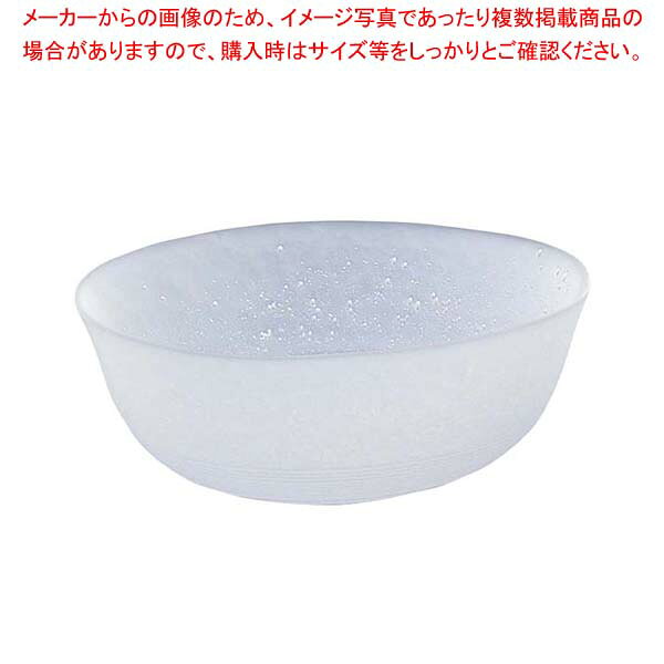 商品の仕様●外寸(mm)：φ174×H68 ●材質：ガラス ■● 無数の気泡が器の中でわきたつ※商品画像はイメージです。複数掲載写真も、商品は単品販売です。予めご了承下さい。※商品の外観写真は、製造時期により、実物とは細部が異なる場合がございます。予めご了承下さい。※色違い、寸法違いなども商品画像には含まれている事がございますが、全て別売です。ご購入の際は、必ず商品名及び商品の仕様内容をご確認下さい。※原則弊社では、お客様都合（※色違い、寸法違い、イメージ違い等）での返品交換はお断りしております。ご注文の際は、予めご了承下さい。ガラス食器 吹雪 多用鉢 376【 和・洋・中 食器 】 【厨房館】