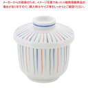 【まとめ買い10個セット品】 和食器コレクション 三色十草 むし碗【厨房館】
