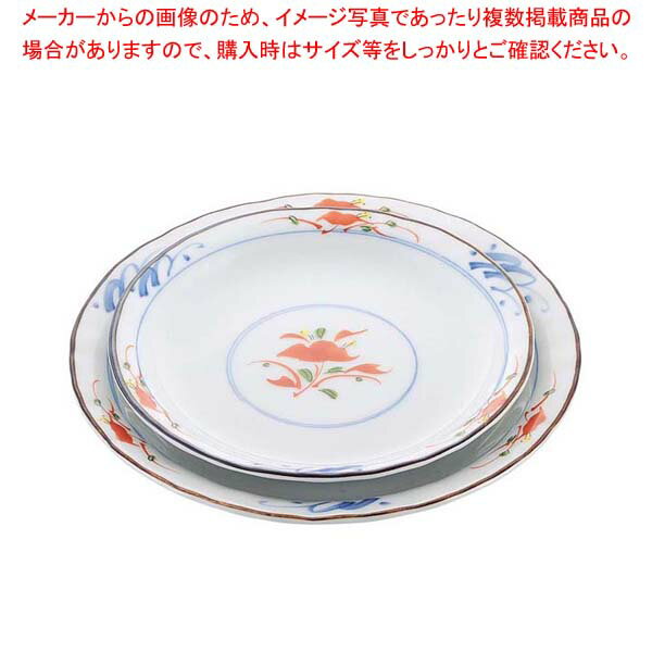 和食器コレクション 赤絵花 丸皿5寸【かわいい食器 プレゼント食器 人気ブランド おしゃれ食器通販 業務用和食器 人気食器 和食器 オシャレ食器屋さん わ食器】【厨房館】