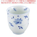 【まとめ買い10個セット品】 和食器コレクション 花唐草 長湯呑【厨房館】
