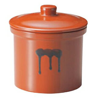 蓋付切立瓶 8号 14.4L 紅星窯【厨房館】