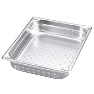 EBM 穴明ホテルパン補強重なり防止付 1/2 200mm 2128PF【厨房館】