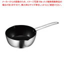 【まとめ買い10個セット品】EBM プロスタンダード 2PLY 雪平鍋(目盛付)ノンスティック 24cm【厨房館】