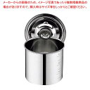 【まとめ買い10個セット品】UK 18-8 キッチンポット 目盛付 14cm 手無【 キッチンポット 丸型 】【厨房館】