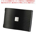 【まとめ買い10個セット品】ファッション メニューブック FC4A6KS ブラッククロコ(A4横)【厨房館】
