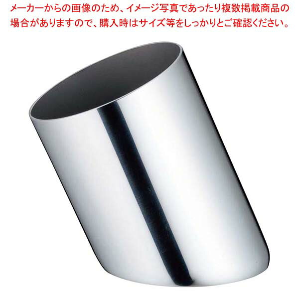 商品の仕様●外寸(mm)：口径：φ70 奥行：103 高さ：100●内寸(mm)：口径：φ67 深さ：95●重量:350g●材質：18-8ステンレス ●表面加工：内面ブラスト加工●製造国：日本■● 「ピサの斜塔」のように斜めになった、トング用やソースレードル用などマルチなスタンドです。斜めになっているので普通のスタンドよりも出し入れがしやすく、セッティングもオシャレです。● 内面にはキズが目立ちにくく、また（滑りがよくなるため）汚れがつきにくい「ブラスト加工」を施してあります。● 専用目皿もセットであり、底に残りがちなソースやスープなどに直接触れにくくなります。※商品画像はイメージです。複数掲載写真も、商品は単品販売です。予めご了承下さい。※商品の外観写真は、製造時期により、実物とは細部が異なる場合がございます。予めご了承下さい。※色違い、寸法違いなども商品画像には含まれている事がございますが、全て別売です。ご購入の際は、必ず商品名及び商品の仕様内容をご確認下さい。※原則弊社では、お客様都合（※色違い、寸法違い、イメージ違い等）での返品交換はお断りしております。ご注文の際は、予めご了承下さい。18-8 ピサ マルチスタンド S 【厨房館】ビュッフェ・宴会