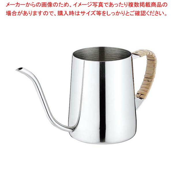 【まとめ買い10個セット品】UK 籐づる巻 コーヒードリップポット 350cc【厨房館】