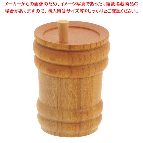 【まとめ買い10個セット品】樽型七味入れ ナチュラル【厨房館】