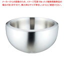 【まとめ買い10個セット品】UK ステンレス スイングボール/ダブルウォール(二重中空構造)25cm【厨房館】(3)