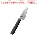 銀チタン アジ切り庖丁 F-7145(GRT-10)10cm【厨房館】