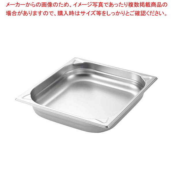 【まとめ買い10個セット品】プロシェフ 18-8 GNパン補強重なり防止付 1/18 100mm【厨房館】