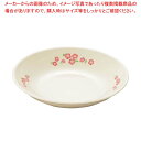 【まとめ買い10個セット品】メラミン食器 桃花(ももか)深丸皿 20cm MK-115【厨房館】