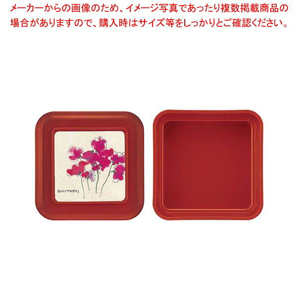 商品の仕様●外寸(mm)：123×123×H45 ●材質：ポリプロピレン ●洗浄機：○●耐熱・耐冷温度：110℃■● 本体は洗浄して何度でも使えます。中仕切は使い捨てタイプ。● 耐熱温度：110℃● ご飯約150g(8分目)※商品画像はイメージです。複数掲載写真も、商品は単品販売です。予めご了承下さい。※商品の外観写真は、製造時期により、実物とは細部が異なる場合がございます。予めご了承下さい。※色違い、寸法違いなども商品画像には含まれている事がございますが、全て別売です。ご購入の際は、必ず商品名及び商品の仕様内容をご確認下さい。※原則弊社では、お客様都合（※色違い、寸法違い、イメージ違い等）での返品交換はお断りしております。ご注文の際は、予めご了承下さい。器美の追求 主食 スタック型(ハーフライス)S-19 新マロン/花柄 【厨房館】和・洋・中 食器