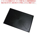 【まとめ買い10個セット品】PAE サービスマット ブラック TBM-1218BK【厨房館】
