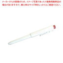 【まとめ買い10個セット品】バーキンタボールペン(黒インク)J802 本体白 66216001【厨房館】