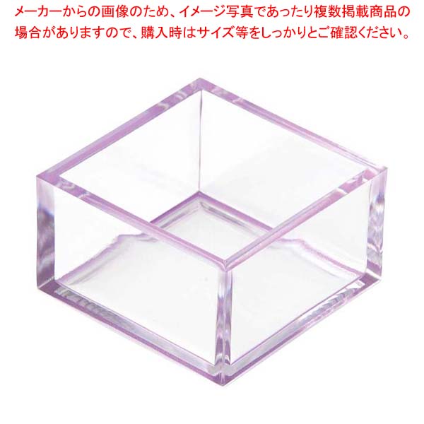 Rakuten - アクリル 一合マス バイオレット 6-719-19【厨房館】