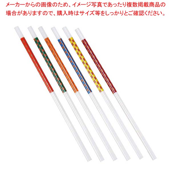 絵柄入り PBTストロー 6本入 B【厨房館】