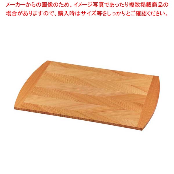 日光杉 バイアストレイ ラウンド 455×320×10mm【厨房館】
