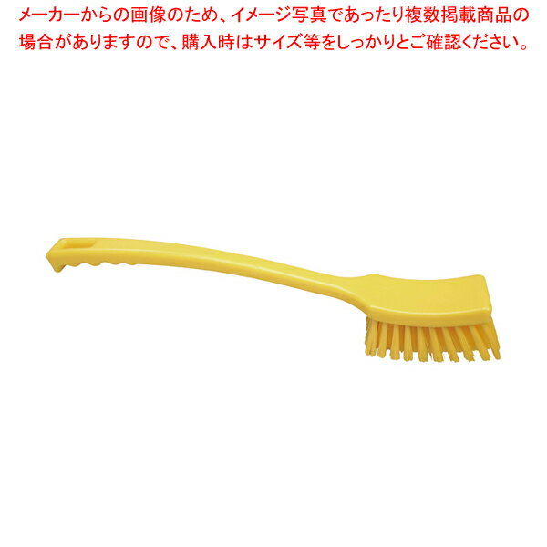 バーキュートプラス 長柄ブラシ ソフト 黄 69102134 【厨房館】