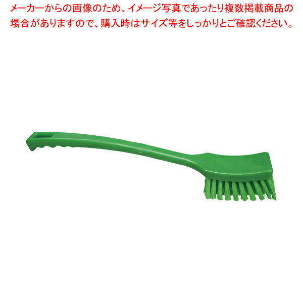 バーキュートプラス 長柄ブラシ ハード 緑 69102155 【厨房館】